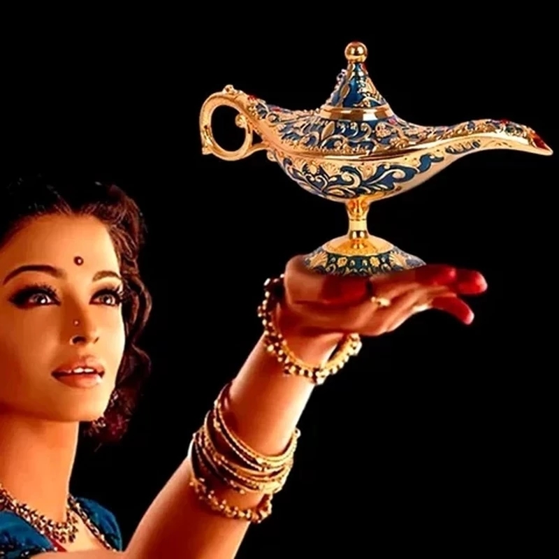 Home Decor Za - Büyük boy Aladdin sihirli lamba ev