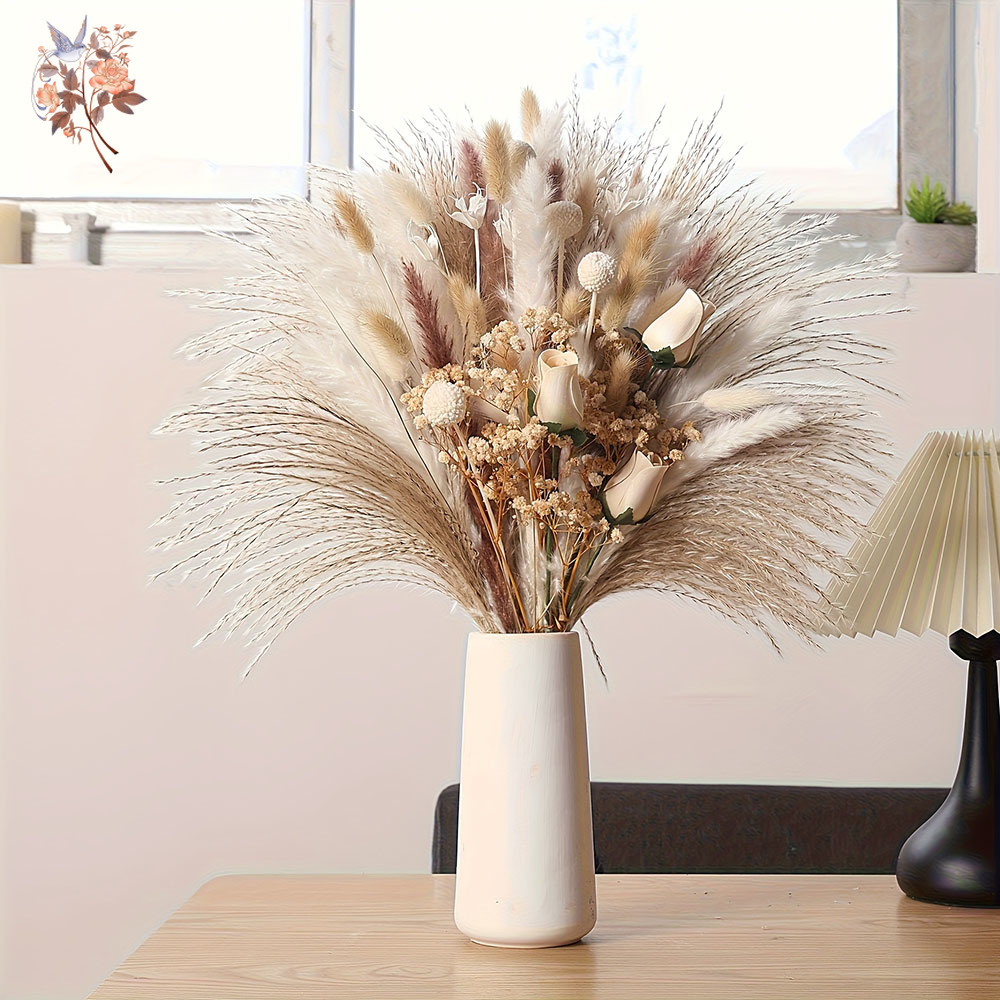 80 Adet Yapay Kurutulmuş Çiçek - Pampas Grass Decor incelemesi ve fiyatı