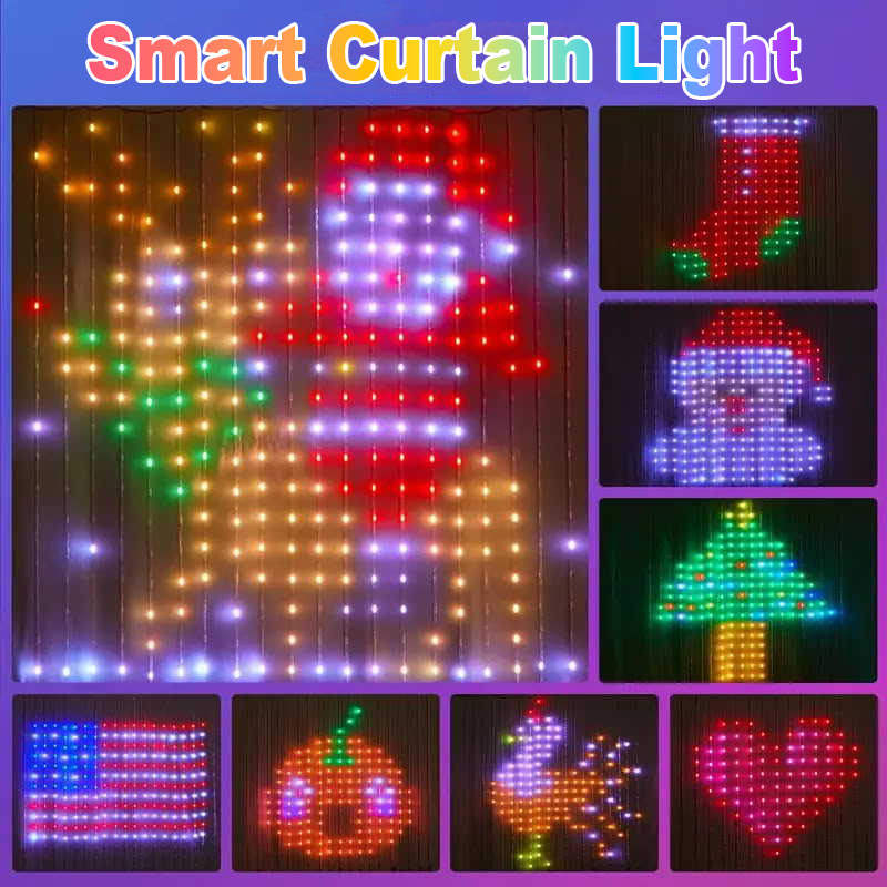 1/2 adet 400LED akıllı perde ı - Home Decor Free App incelemesi ve fiyatı