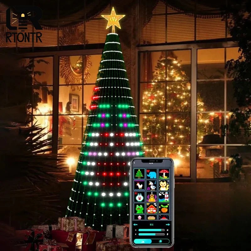 Noel Yıldızı Ağaç Işıkları RGB - Home Decor Free App incelemesi ve fiyatı