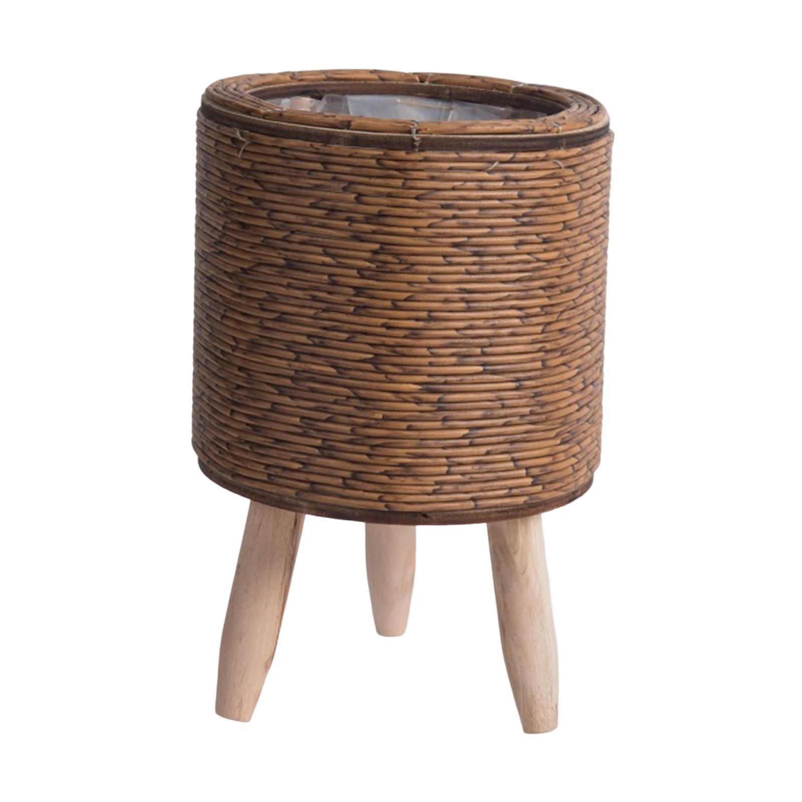Bitki Sergileme için 2x Ayaklı - Rattan Plant Basket incelemesi ve fiyatı