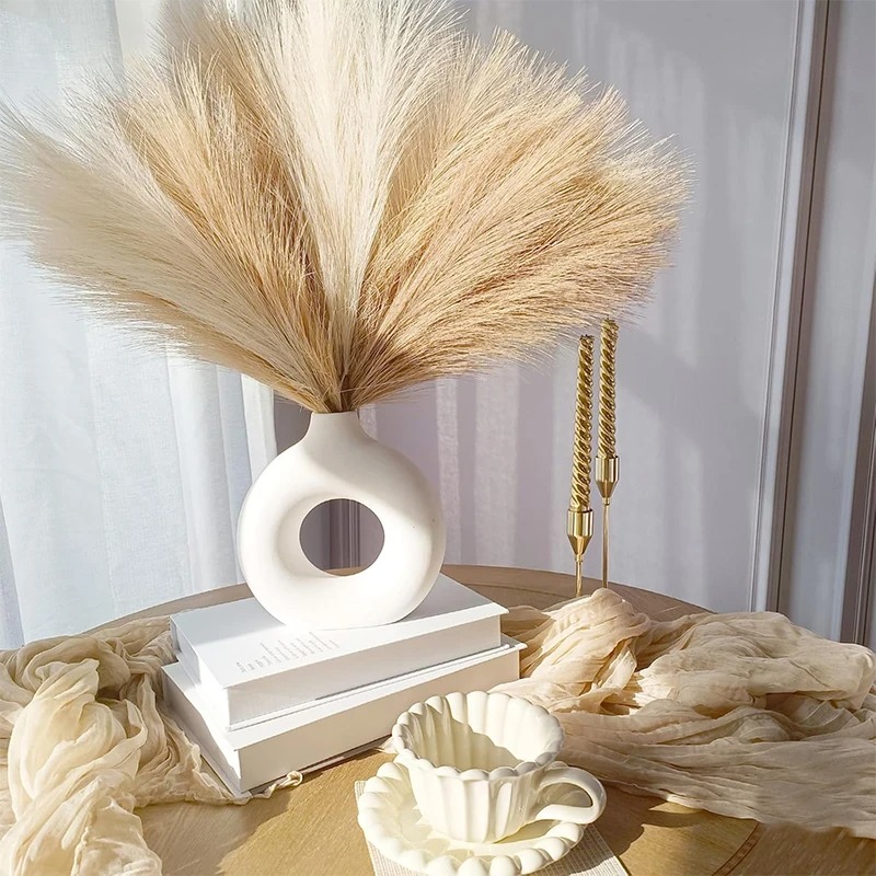 5/10 adet 55CM yapay Pampas çi - Pampas Grass Decor incelemesi ve fiyatı