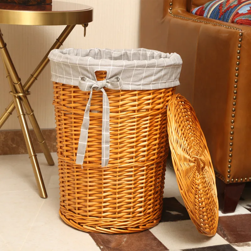 Rattan sepet şık çamaşır sepet - Rattan Plant Basket incelemesi ve fiyatı