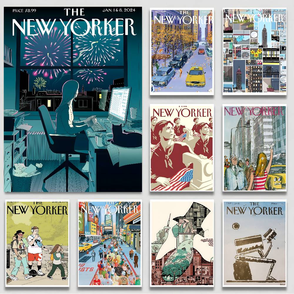 New Yorker Dergisi Ev Duvar De - Home Decor Magazine incelemesi ve fiyatı
