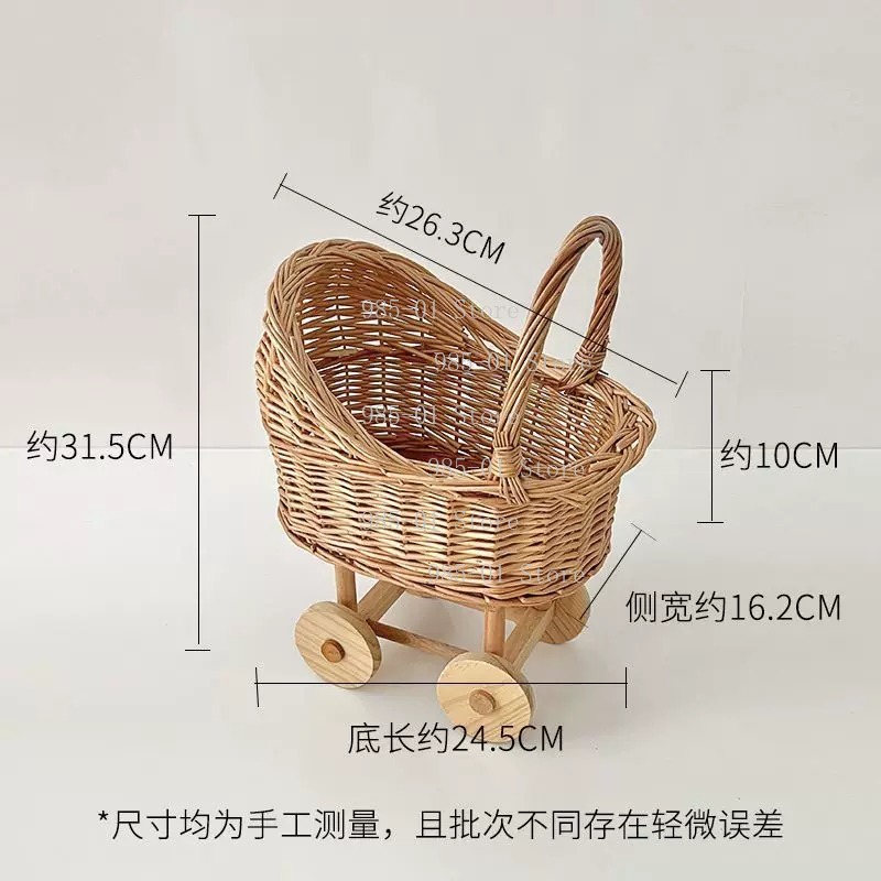 El yapımı hasır beşik arabası, - Rattan Plant Basket incelemesi ve fiyatı