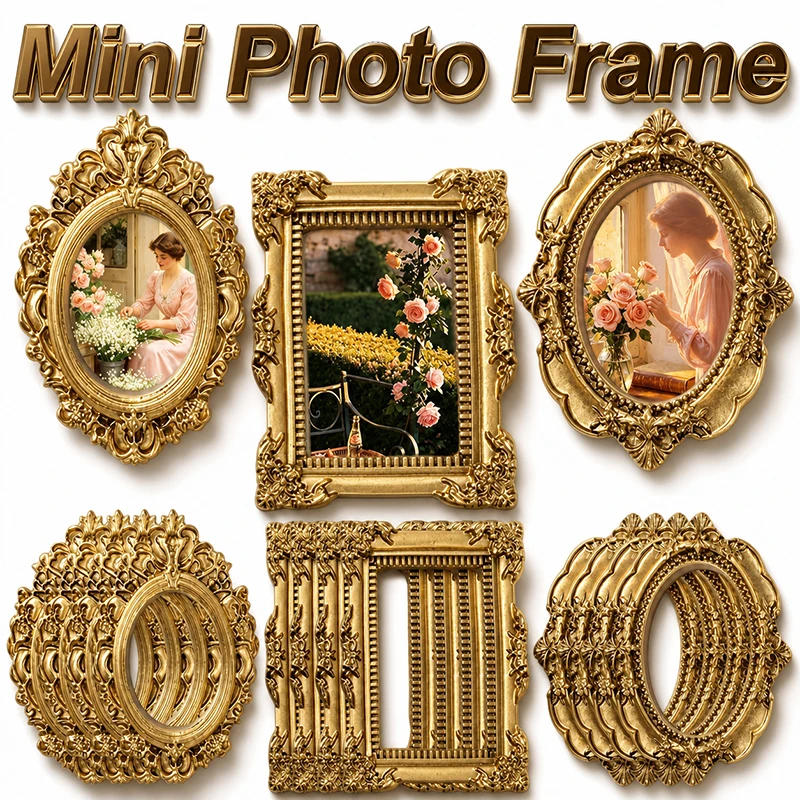 10/5 adet Vintage Reçine Mini  - Bamboo Photo Frame incelemesi ve fiyatı
